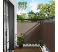 vidaXL Schermo da balcone 120 x 200 cm Oxford alu rivestito in PU