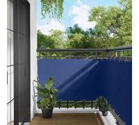 vidaXL Schermo da balcone Blu 100 x 400 cm Tessuto Oxford