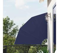 vidaXL Schermo di Privacy per Balcone 140 x 140 cm Poliestere Blu navy