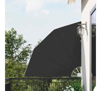 vidaXL Schermo di Privacy per Balcone Antracite 140 x 140 cm Tessuto