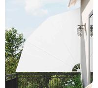vidaXL Schermo di Privacy per Balcone Bianco 210 x 210 cm Tessuto