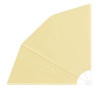 vidaXL Schermo di Privacy per Balcone Sabbia 160 x 160 cm Poliestere