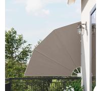 vidaXL Schermo di Privacy per Balcone Talpa 140 x 140 cm Poliestere