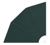 vidaXL Schermo di Privacy per Balcone Verde scuro 160 x 160 cm Tessuto