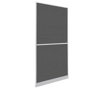 vidaXL Schermo Insetti a Battente Bianco e Nero 100 x 215 cm