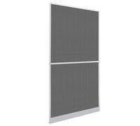 vidaXL Schermo Insetti a Battente Bianco e Nero 120 x 240 cm