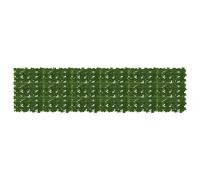 vidaXL EasyToClean - Paravento per balcone con foglie verdi, 300 x 75 cm, protezione per la privacy e la privacy, resistente alle intemperie