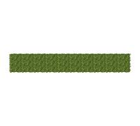vidaXL Schermo per balcone con foglie Verde e Giallo 500 x 75 cm