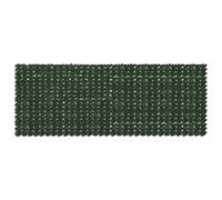 vidaXL Protezione per la privacy del balcone con foglie, verde scuro, 400 x 150 cm, edera artificiale per la privacy, moderna decorazione da balcone, facile da pulire, resistente alle intemperie
