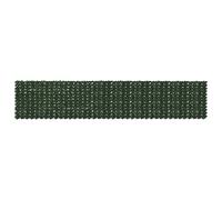 vidaXL Paravento per balcone con foglie verde scuro, 500 x 100 cm, edera artificiale, protezione per la privacy, decorazione moderna per balcone, divisorio da giardino EasyToClean, resistente alle