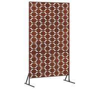 vidaXL Schermo per Privacy Grigio Acciaio, Schermo Privacy Moderno, Pannello Rectangolare per Giardino e Terrazzo, Barriera Resistente