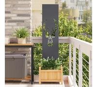 vidaXL Schermo per privacy in giardino Antracite 32 x 140 cm