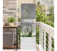 vidaXL Scultura da Parete per Esterno - Decoro per Il Giardino, Pezzo in Metallo da Appendere per terrazzo e Patio.