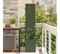 vidaXL Arte da Parete per Esterni - Decorazione da Giardino, Scultura in Metallo da Appendere per Patio.