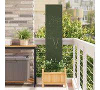 vidaXL Schermo per privacy in giardino Oliver verde 32 x 140 cm