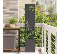 vidaXL Schermo per privacy in giardino Traforo Nero 32 x 140 cm