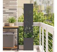 vidaXL Scultura da Giardino in Metallo per Decorare Il Muro Esterno di - Un Elemento sospeso per Il Patio