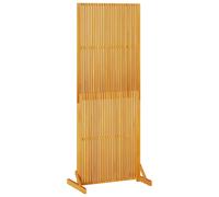 vidaXL Schermo per Privacy Marrone 79,5 x 50 x 200 cm, Decorazione Moderna per Il Soggiorno, divisore Pieghevole, Schermo in Legno Rettangolare, Privacy, Marrone