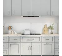 vidaXL Schienale da cucina 2 pcs Trasparente 100 x 40 cm