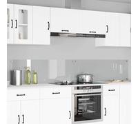 vidaXL Schienale da cucina 2 pcs Trasparente 120 x 40 cm