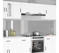 vidaXL Rivestimento da Cucina 2 PCS Grigio Chiaro 110 x 60 cm, Cucina, Idee di Design Moderno per spazi ridotti, Layout efficienti, Decorazioni Eleganti e Accessori Funzionali per rivoluzionare la cu