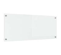 vidaXL Schienale da cucina Trasparente 100 x 40 cm vetro temperato