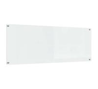 vidaXL Schienale da cucina Trasparente 110 x 40 cm vetro temperato