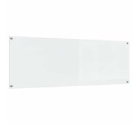 vidaXL Rivestimento Cucina Vetro Temperato | Resistente al Calore | Finitura Liscia | 120 X 40 cm | Design Moderno | Facile da Pulire | Durevole | Protezione | Decorazione Interna | Pannello Traspa