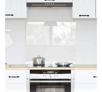 vidaXL Schienale da cucina Trasparente 70 x 60 cm vetro temperato