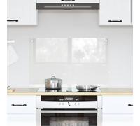 vidaXL Rivestimento da Cucina Trasparente 80 x 50 x 0,8 cm