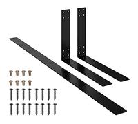 vidaXL Schienale per Divano a Pallet Nero 110 cm in Ferro