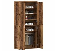 vidaXL Mobile per scarpe 80 x 39 x 178 cm Legno ingegnerizzato