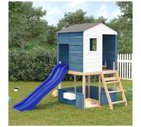 VIDAXL - Scivolo per Bambini Blu 175x38x23 cm in Polipropilene