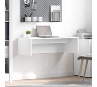 vidaXL Scrivania a parete Bianco Legno ingegnerizzato 100 x 45 x 30 cm