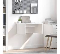 vidaXL Scrivania a parete Bianco Legno ingegnerizzato 60 x 45 x 30 cm