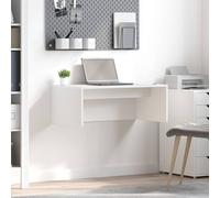vidaXL Scrivania a parete Bianco Legno ingegnerizzato 80 x 45 x 30 cm