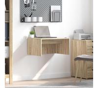 vidaXL Scrivania a parete Rovere Sonoma Legno ingegnerizzato