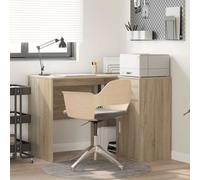 vidaXL Scrivania ad angolo 2 pcs Rovere Sonoma 102 x 50 x 75 cm