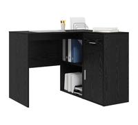 vidaXL Scrivania Angolare Rovere Nero 102x88x75 cm Legno Ingegnerizzato