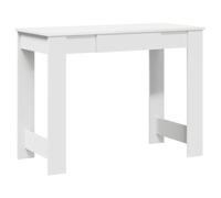 vidaXL Scrivania Bianca 100x45x75 cm in Legno Multistrato, scrivania da Ufficio, scrivania per Computer, scrivania Lavoro da casa, scrivania da casa