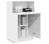vidaXL Scrivania Bianca in legno ingegnerizzato 71,5 x 31,5 x 106,5 cm Media