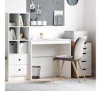 vidaXL Scrivania Bianco 90 x 40 x 76 cm, Soggiorno, Scrivania Moderna per casa, Compatta, Resistente, Scrittura Minimalista, Funzionale per Bambini