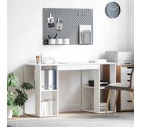 vidaXL Scrivania Bianco Legno ingegnerizzato 130 x 50.5 x 75 cm