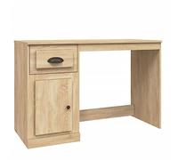 vidaXL Scrivania Cassetto Rovere Sonoma 115x50x75 cm Legno Multistrato