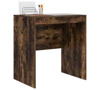 vidaXL Scrivania Rovere fumé 70 x 50 x 76 cm, Scrivania compatta, Stile Moderno, Spazio ergonomico, Tavolo per Scrivere, Mobile Resistente per stanze Piccole