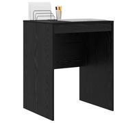 vidaXL Scrivania Rovere Nero 60 x 50 x 76 cm