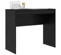 vidaXL Scrivania Rovere Nero 90 x 40 x 76 cm, Soggiorno, Scrivania Moderna per casa, Compatta, Resistente, Scrittura Minimalista, Funzionale per Bambini