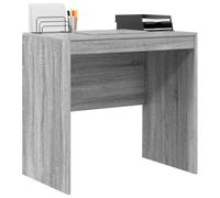 vidaXL Scrivania Grigio Sonoma 80 x 50 x 76 cm, Scrivania compatta, Stile Moderno, Spazio ergonomico, Tavolo per Scrivere, Mobile Resistente per stanze Piccole