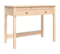 vidaXL Scrivania con Cassetti 100x50x78 cm in Legno Massello di Pino
