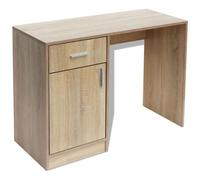 Tavolo pieghevole da parete colore rovere 100x60 cm